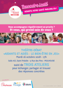 Ateliers de discussion et d'échange pour le répit des aidants